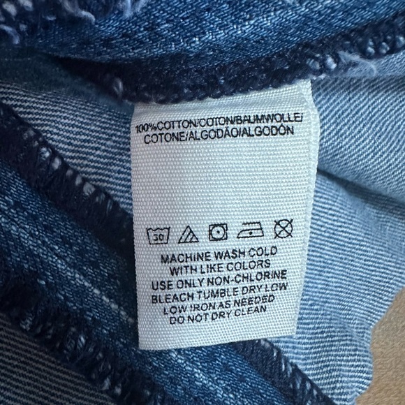 Free People Denim Mini Size 0 - Picture 6 of 8